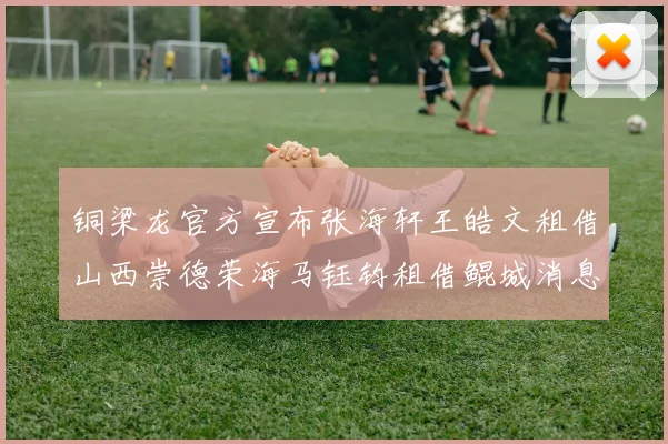 铜梁龙官方宣布张海轩王皓文租借山西崇德荣海马钰钧租借鲲城消息